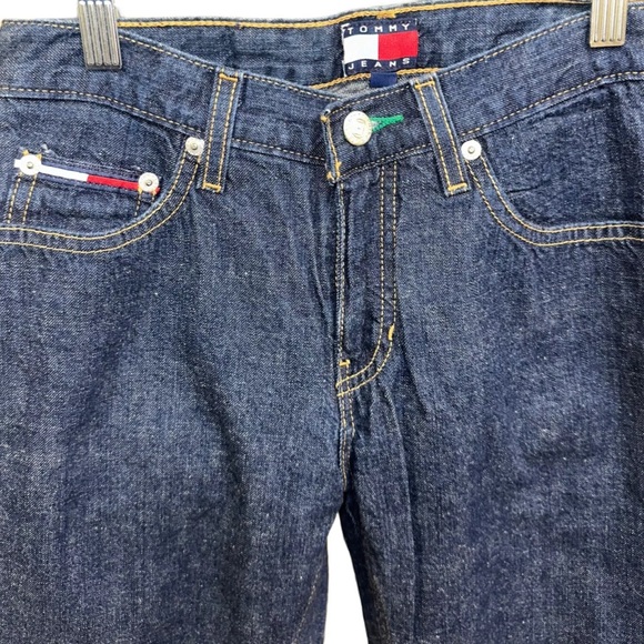 Tommy Jeans Holiday Wide Leg Hip Jean Vintage Tommy Hilfiger Women's Size 1 - Picture 3 of 4